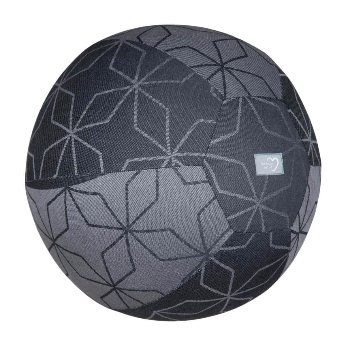 KINDERBALL Luftballon-Hülle - Anthrazit/Hellgrau, Textil (25/25/25cm) - Hoppediz