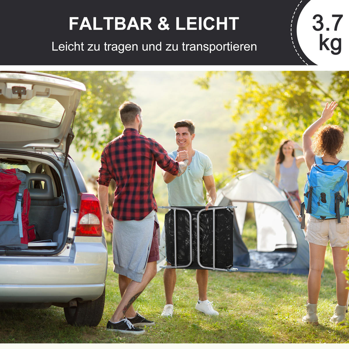 SONNENLIEGE Liegen Gartenliege Stuhl Relaxliege Bäderliege Zweibeine 4 Farbe - Schwarz, Kunststoff/Metall (56/28/182cm) - Outsunny