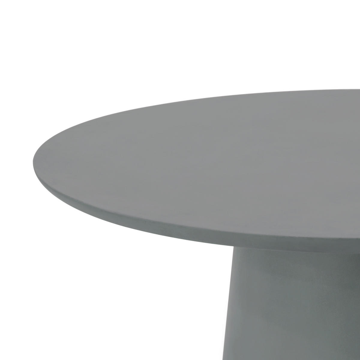ESSTISCH RIO Mittel aus Beton 122x122x75 - Grau, Naturmaterialien (122/122/75cm) - Elementi