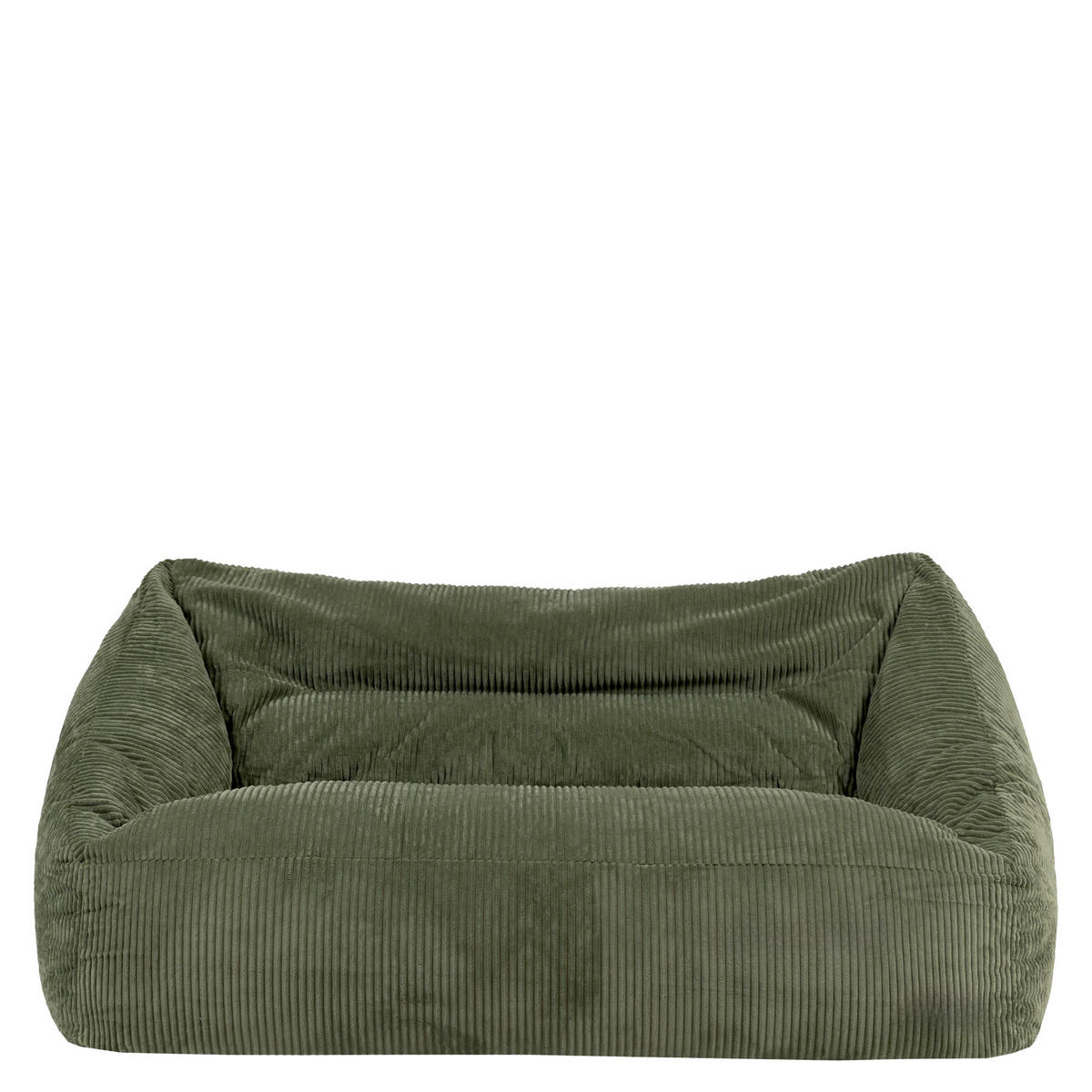 SITZSACK Sofa Cecilia Cord - Salbeigrün, Textil (160/70/93cm) - icon