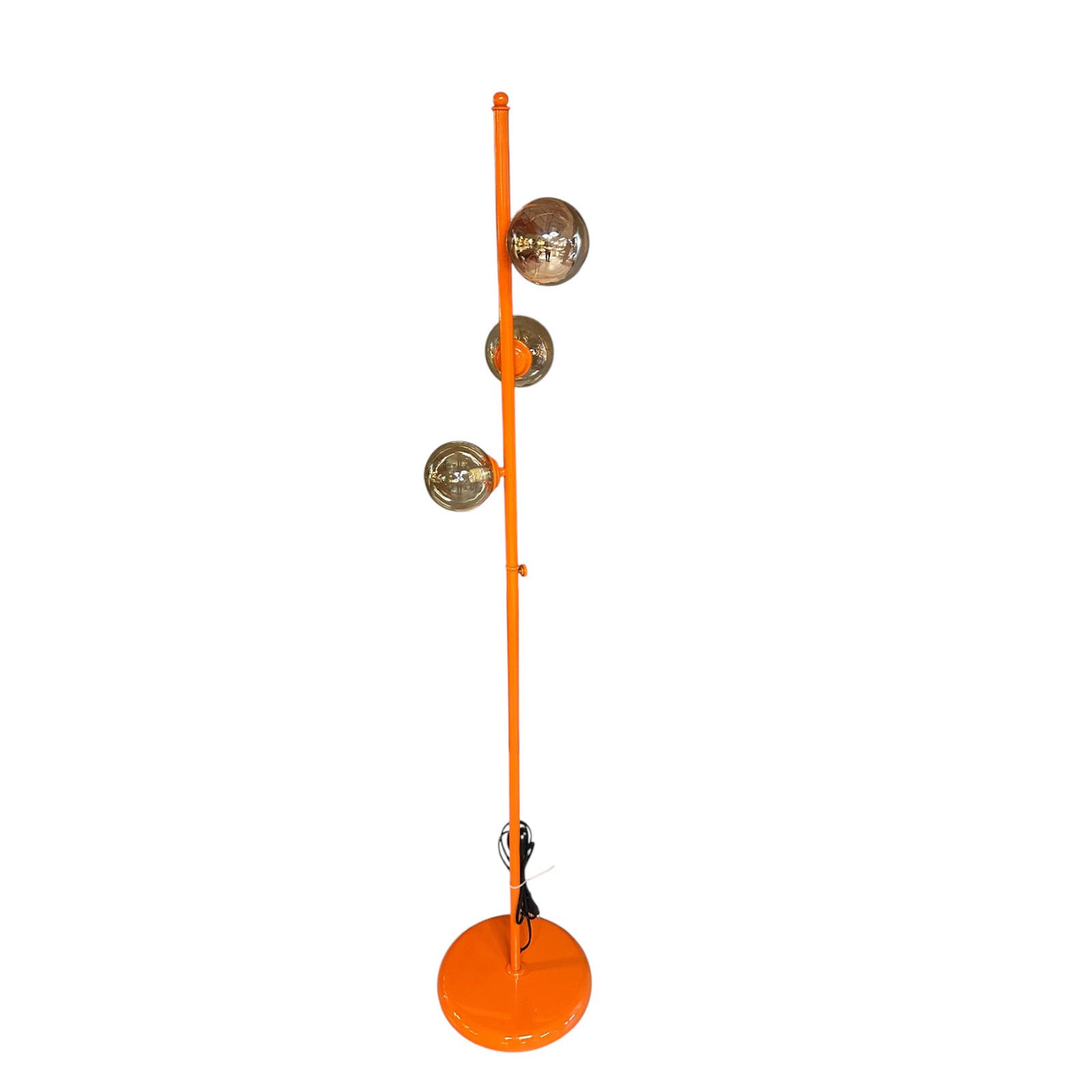 STEHLEUCHTE Klyra 150 Cm - Orange, Metall (30/30/150cm) - Bamyum