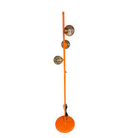 STEHLEUCHTE Klyra 150 Cm - Orange, Metall (30/30/150cm) - Bamyum