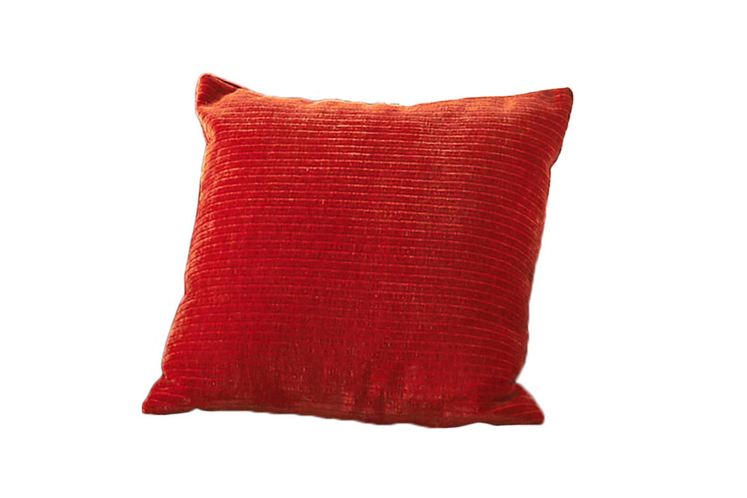SPITZKISSEN GROSS SEPHI Cord - Rot, Textil (60/60cm) - KAWOLA
