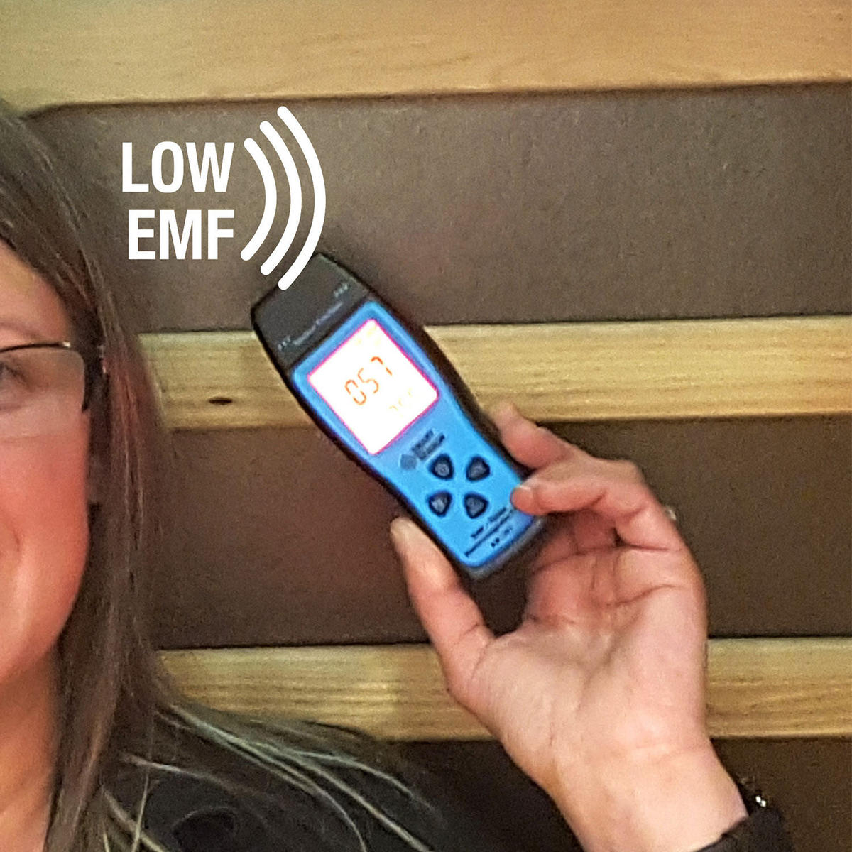 SAUNA Chilliwack Infrarotkabine - Hellbraun, Holz (102/191/97cm)