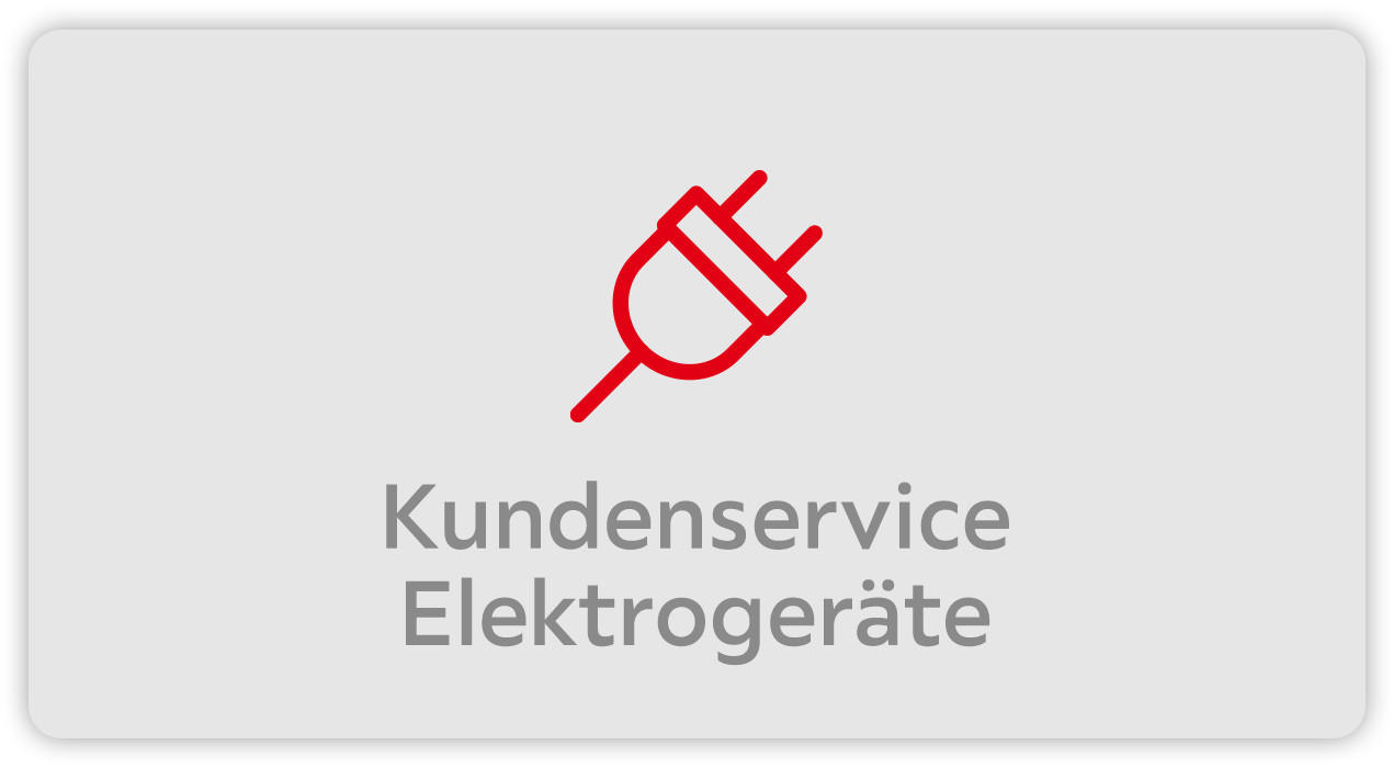 Kundneservice Elektrogeräte XXXLutz