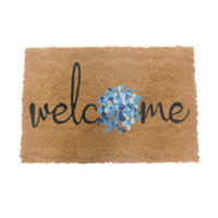 FUSSMATTE - Multicolor, Kunststoff/Textil (60/40cm) - Relaxdays