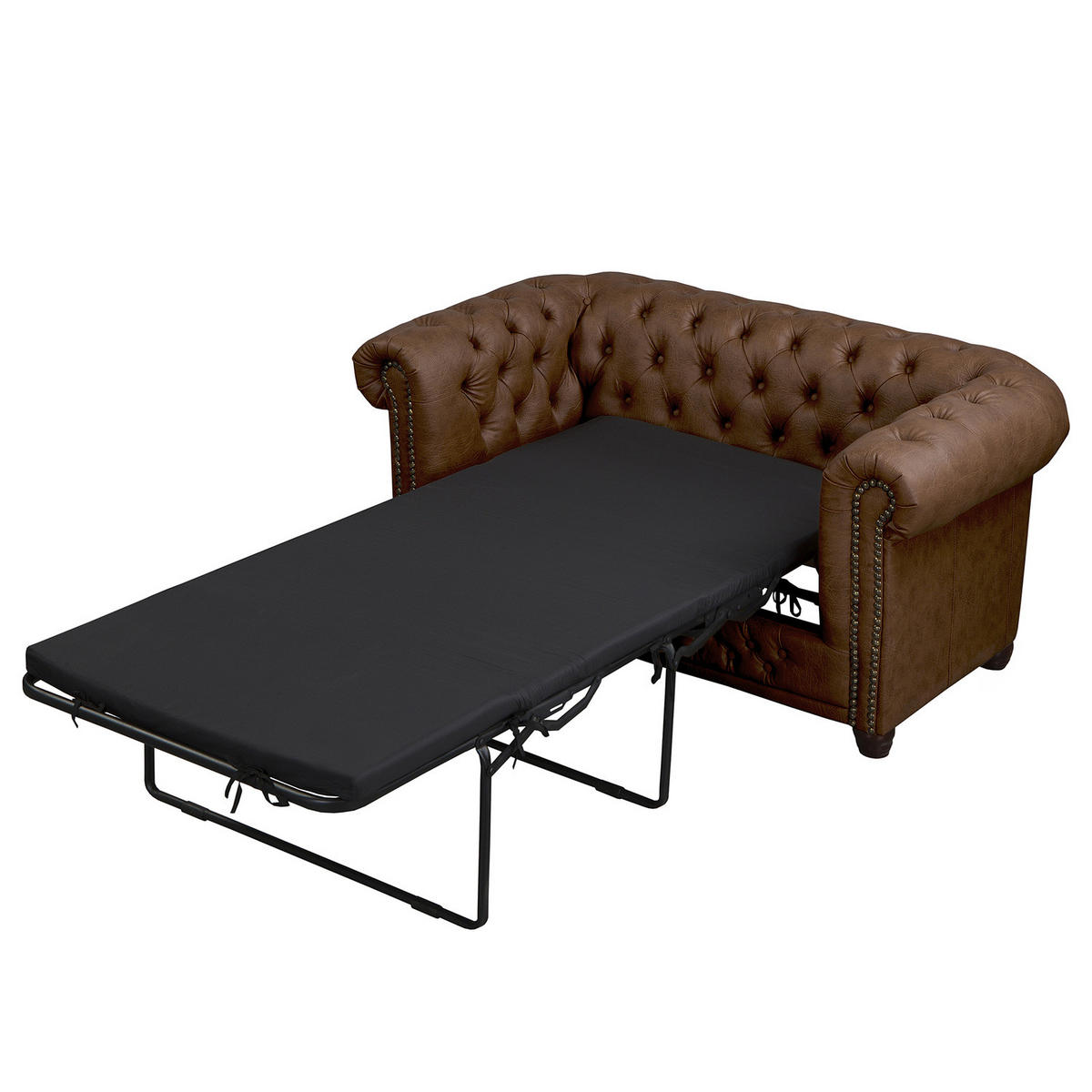 2-SITZER SOFA - Buchefarben/Braun, Kunststoff/Buchenholz (148/72/86cm) - home24