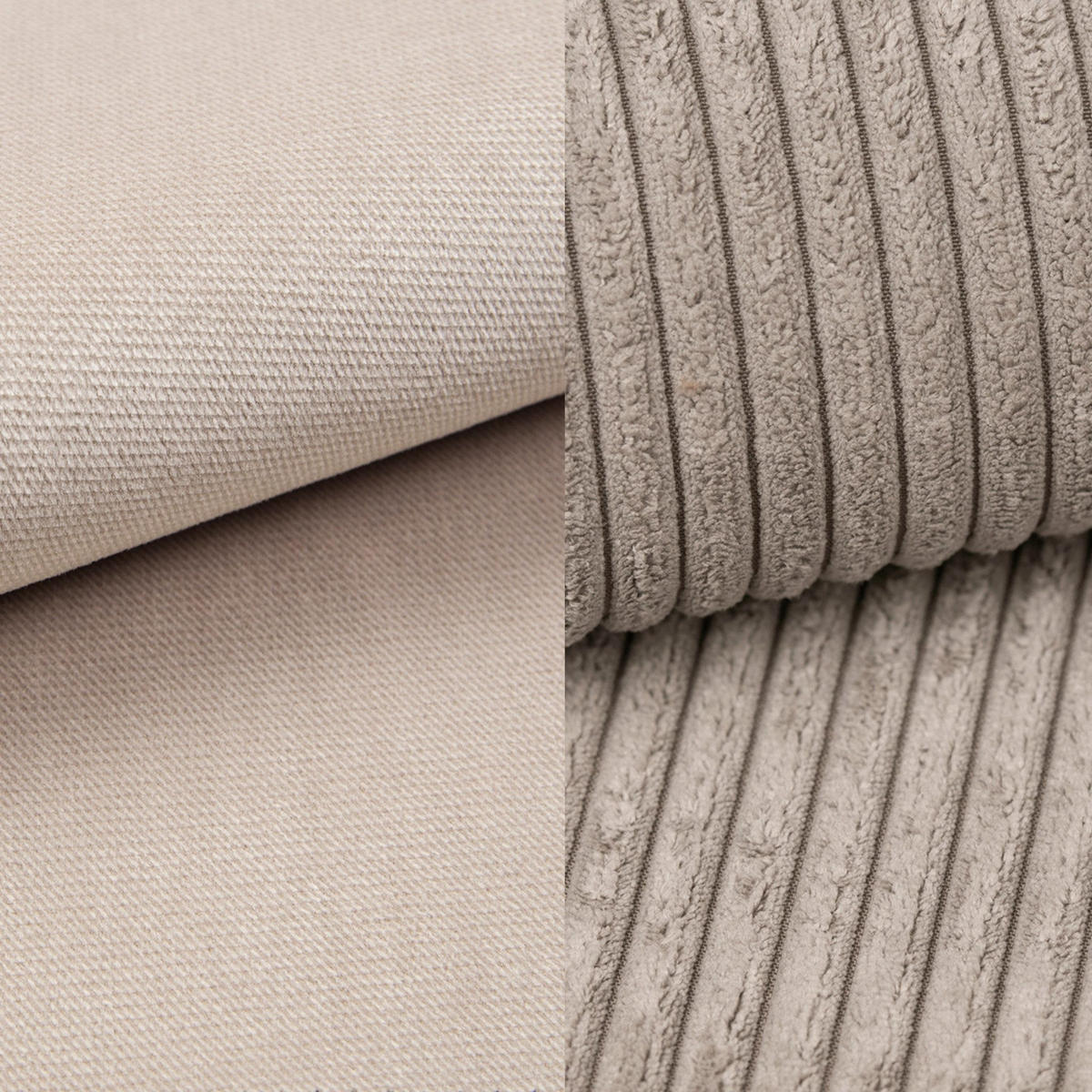 BOXBETT TEEN 1 90/200 in Velours/Cord Beige H3 - Beige, Holz/Holzwerkstoff (90/200cm) - Deine Möbel 24