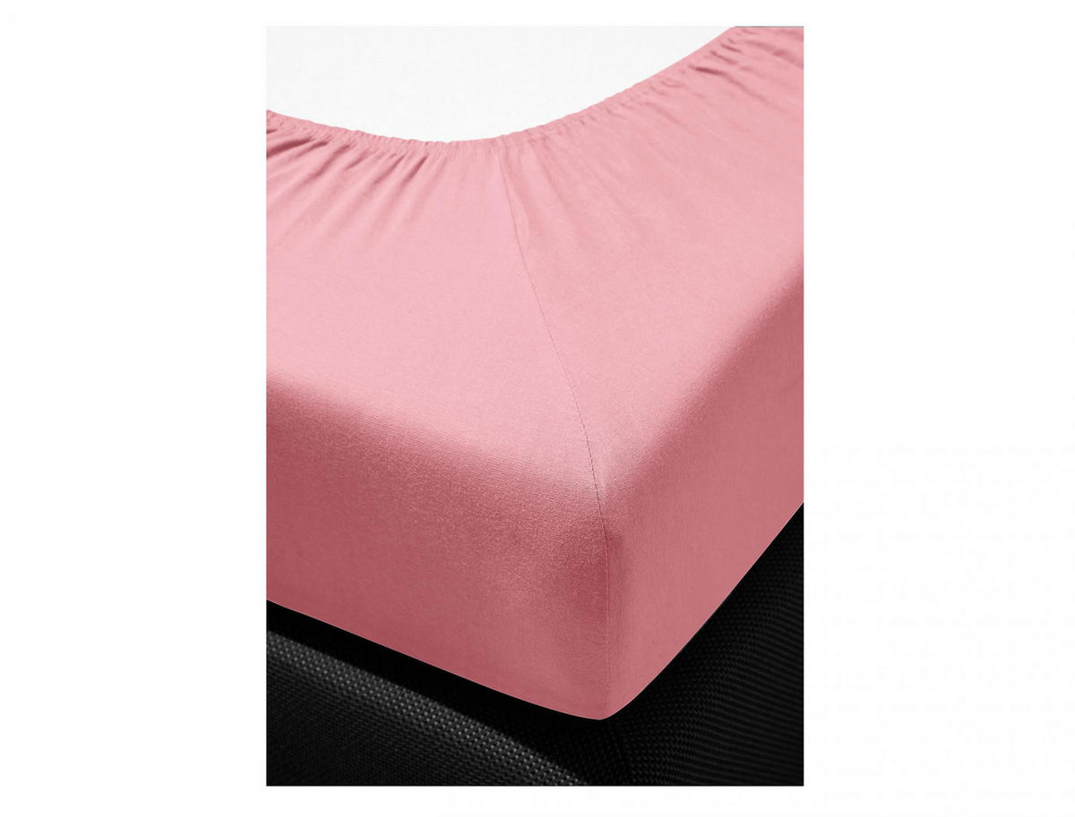 SPANNBETTTUCH VESUV 0012 - Rot, Textil (150/200cm) - Irisette