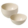 MÜSLISCHALEN Cecina Beige ø 16,5 cm 6er Set - Beige, Keramik (16.5cm) - Ritzenhoff Breker