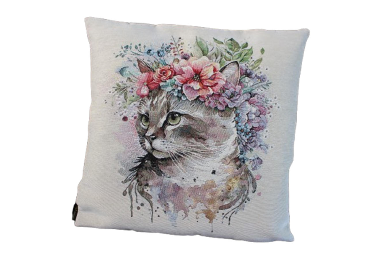 KISSENHÜLLE FANTASIE - Beige, Textil (45/45cm) - Yve! decoration