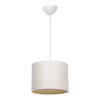 HÄNGELAMPE Willenhall - Creme, Textil (22/22/60cm) - lux.pro
