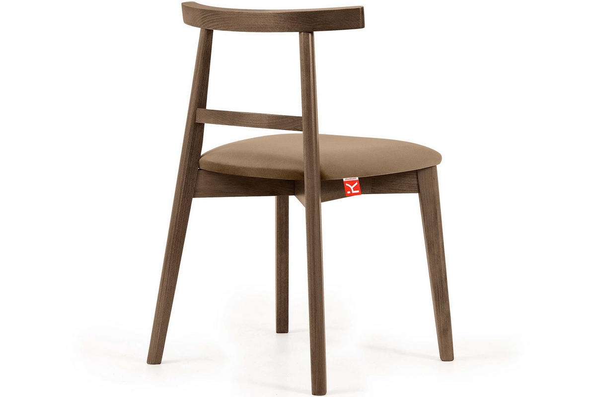 ESSTISCHSTÜHLE LILIO 2 St Vintage, Beige / Lefkas-Eiche - Eichefarben/Beige, Holz/Textil (47/76/45cm) - KONSIMO®
