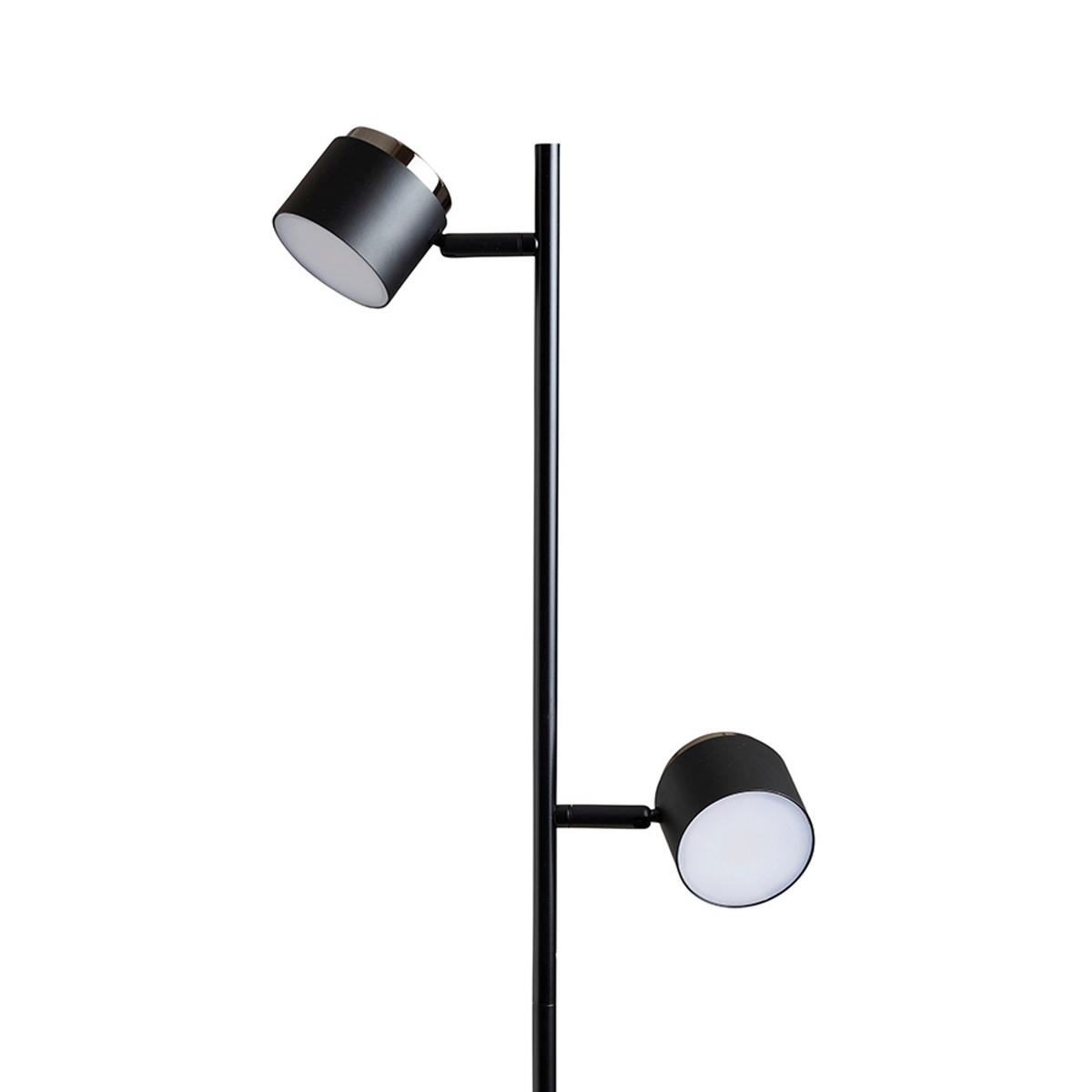 STEHLEUCHTE NOVA II Schwarz Chrom 5 W - Schwarz, Metall (21/21/145cm) - Rendl