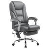 BÜROSTUHL Pacira, Kunstleder mit Massagefunktion Grau - Grau, Textil/Metall (68/127/64cm) - TPFLiving