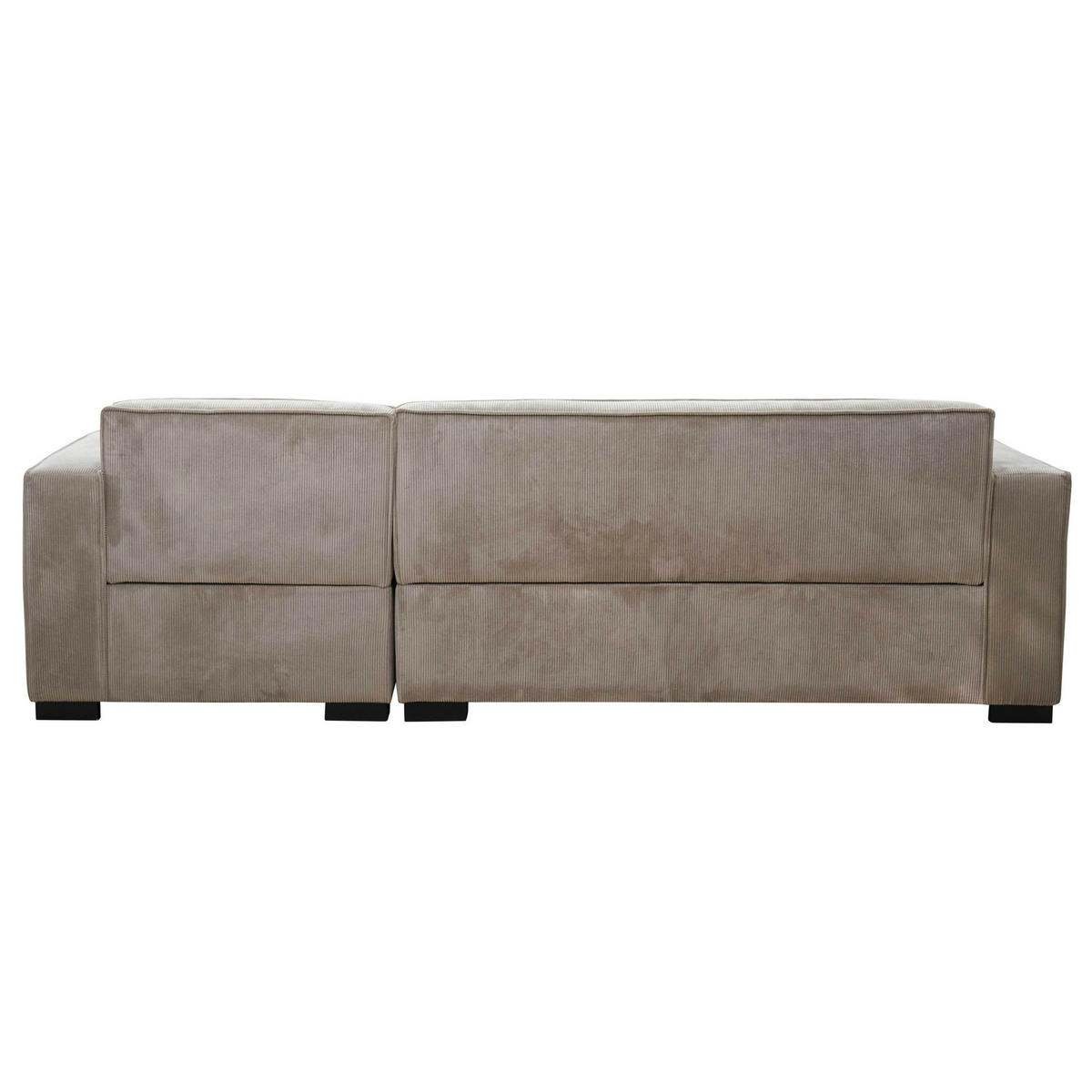 SOFA 3-Sitzer, Taupe - Taupe, Textil (160/247cm) - Oviala