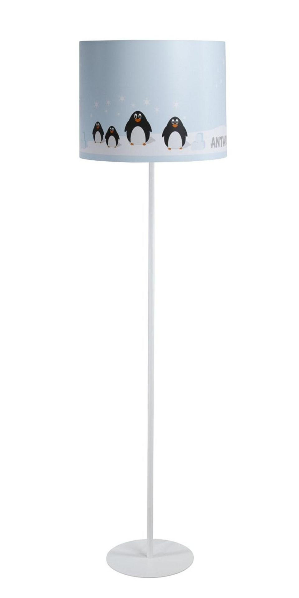 STEHLAMPE Bunt 40/30 cm - Multicolor/Weiß, Kunststoff (30/3.8/30cm) - ONZENO