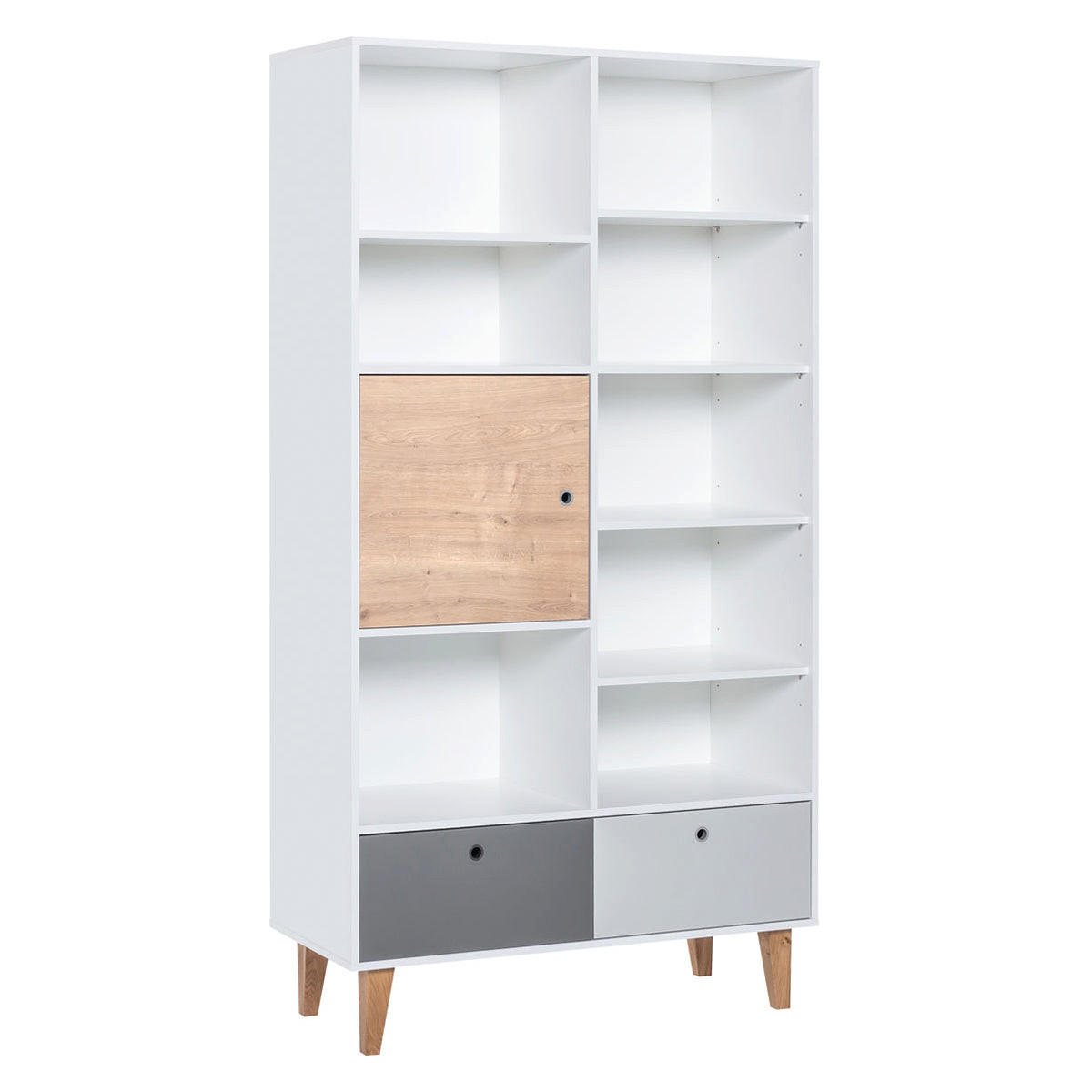 POLICA ZA KNJIGE drvo - smeđa, drvni materijal (45/201.5/105cm) - Petits-meubles