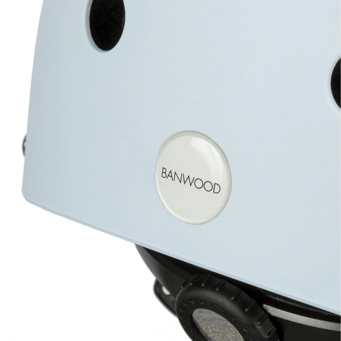 FAHRRADHELM für Kinder 3-7 Jahre, Himmel - Hellblau, Kunststoff (21/24cm) - Banwood