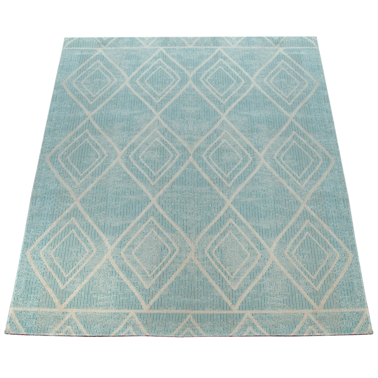 OUTDOORTEPPICH 200/280 cm Artigo 427 - Türkis, Textil (200/280cm) - Paco Home