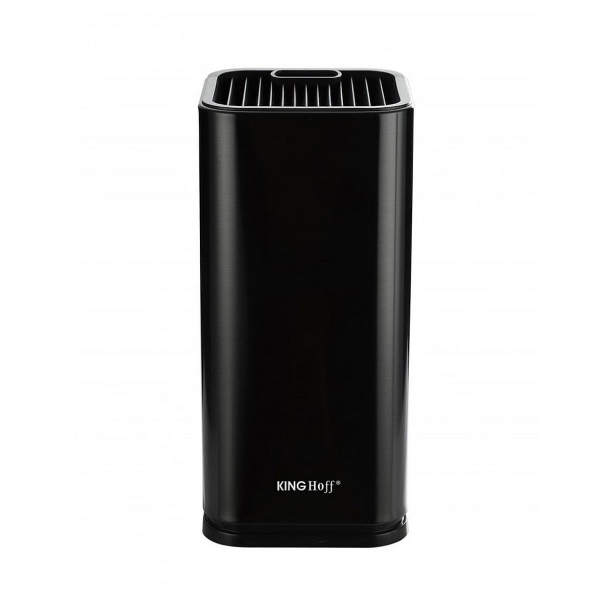 MESSERBLOCK Schwarz 11/11/11 cm KH1656 - Schwarz, Metall (11/11/11cm) - Kinghoff 