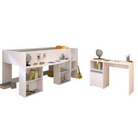 KINDERZIMMER-SET 2-tlg. Parisot Pirouette 17 Holzdekor Weiß - Weiß, Kunststoff (100/1/200cm) - 58aufmkessel