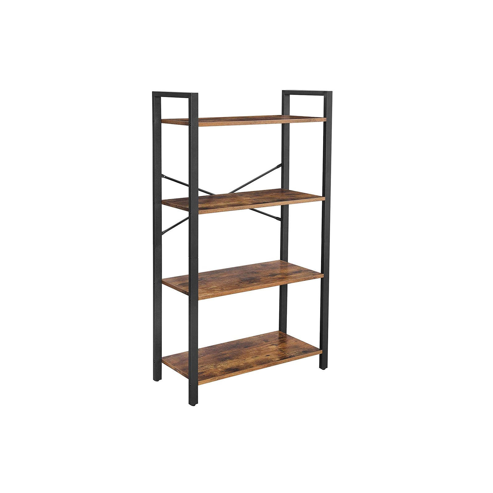 LEITERREGAL - Braun, Holzwerkstoff (30/120/66cm) - Hansiro