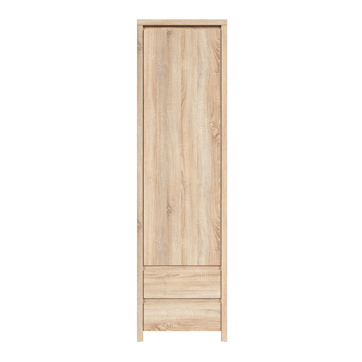 SKRIŇA 1 dvere Soren Drevo - hnedá, kompozitné drevo (56/200.5/40.5cm) - Petits-meubles