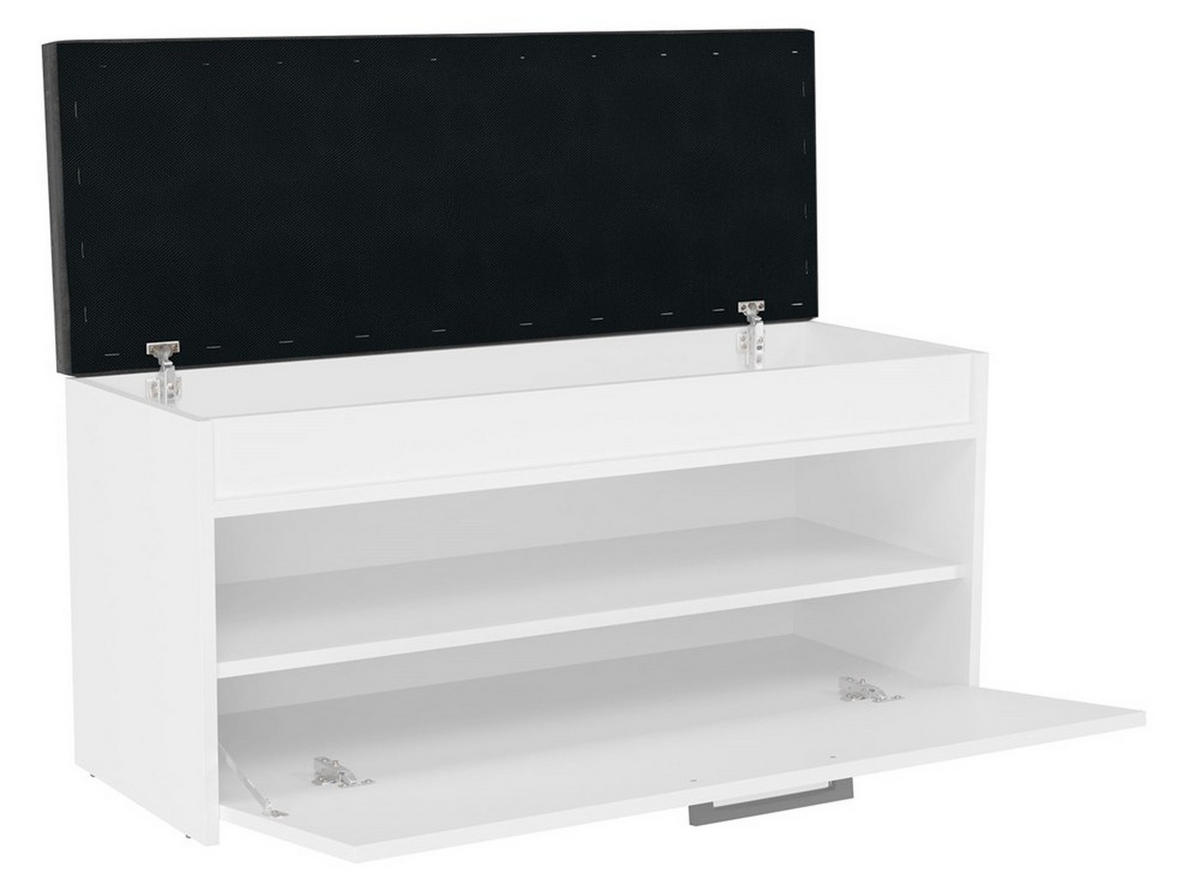 SKŘÍŇ NA BOTY Bílá 100/49/35 - bílá, kompozitní dřevo (100/49/35cm) - RAUMHIRSCH FURNITURE