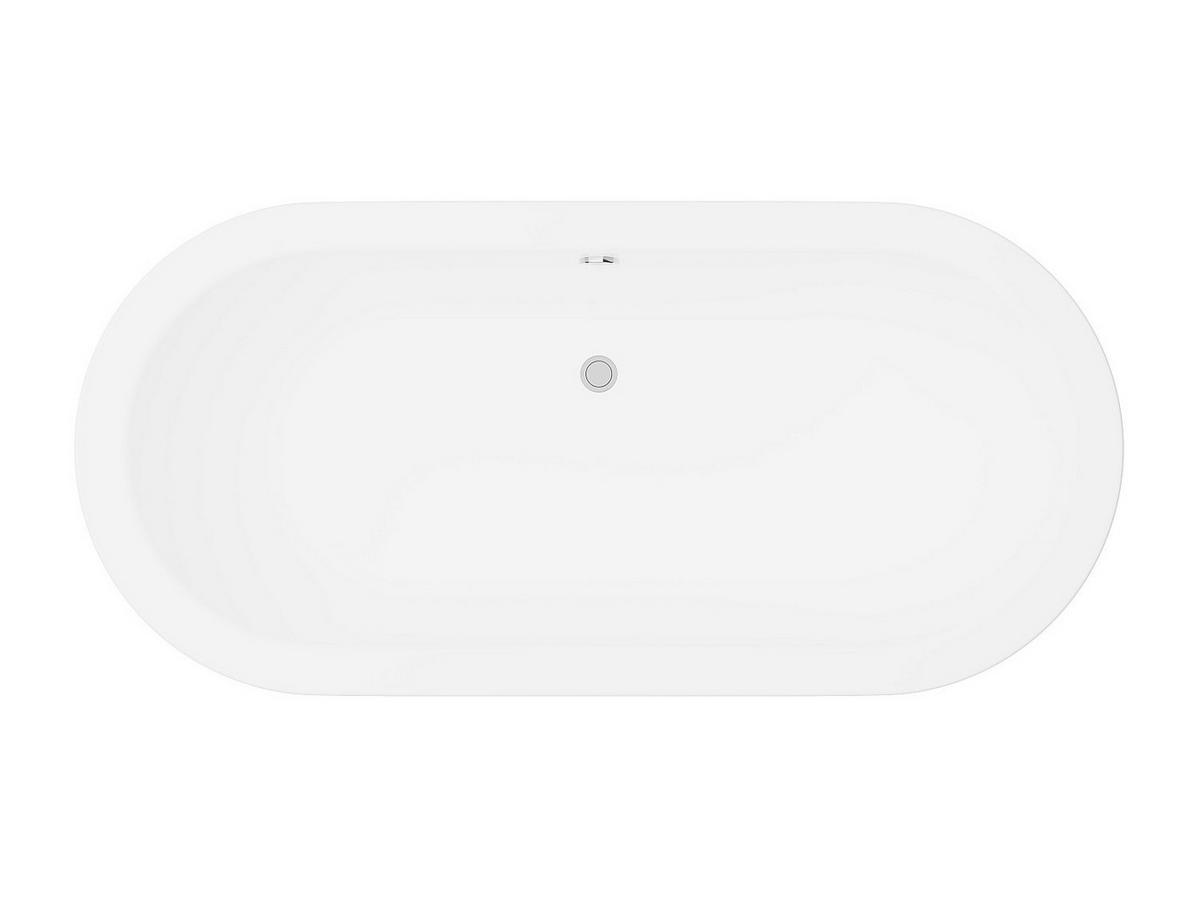 FREISTEHENDE Badewanne - 1 Person - Acryl - Weiß - Weiß, Kunststoff (170/58/80cm) - Vente-Unique