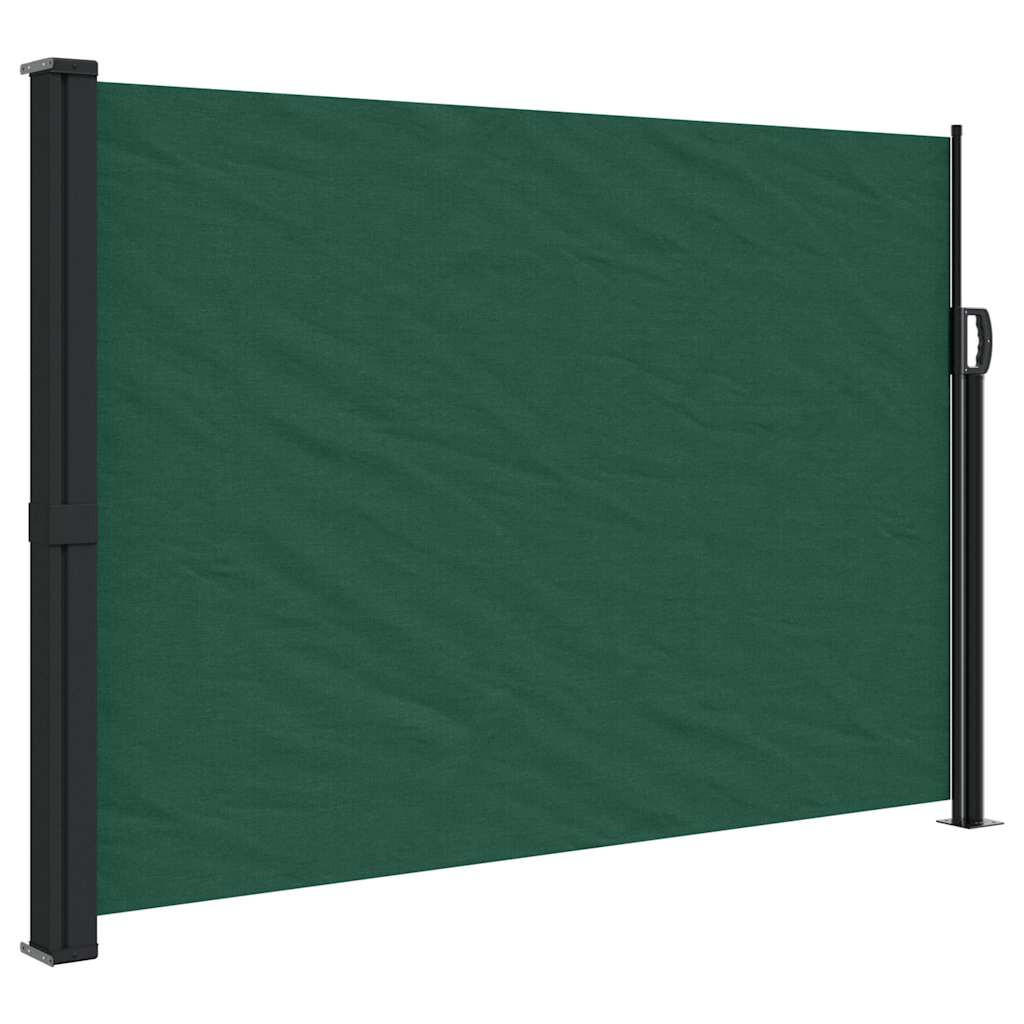 SEITENMARKISE Ausziehbar Dunkelgrün 140/300 Cm - Grün, Textil (140/300cm) - vidaXL
