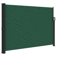 SEITENMARKISE Ausziehbar Dunkelgrün 140/300 Cm - Grün, Textil (140/300cm) - vidaXL