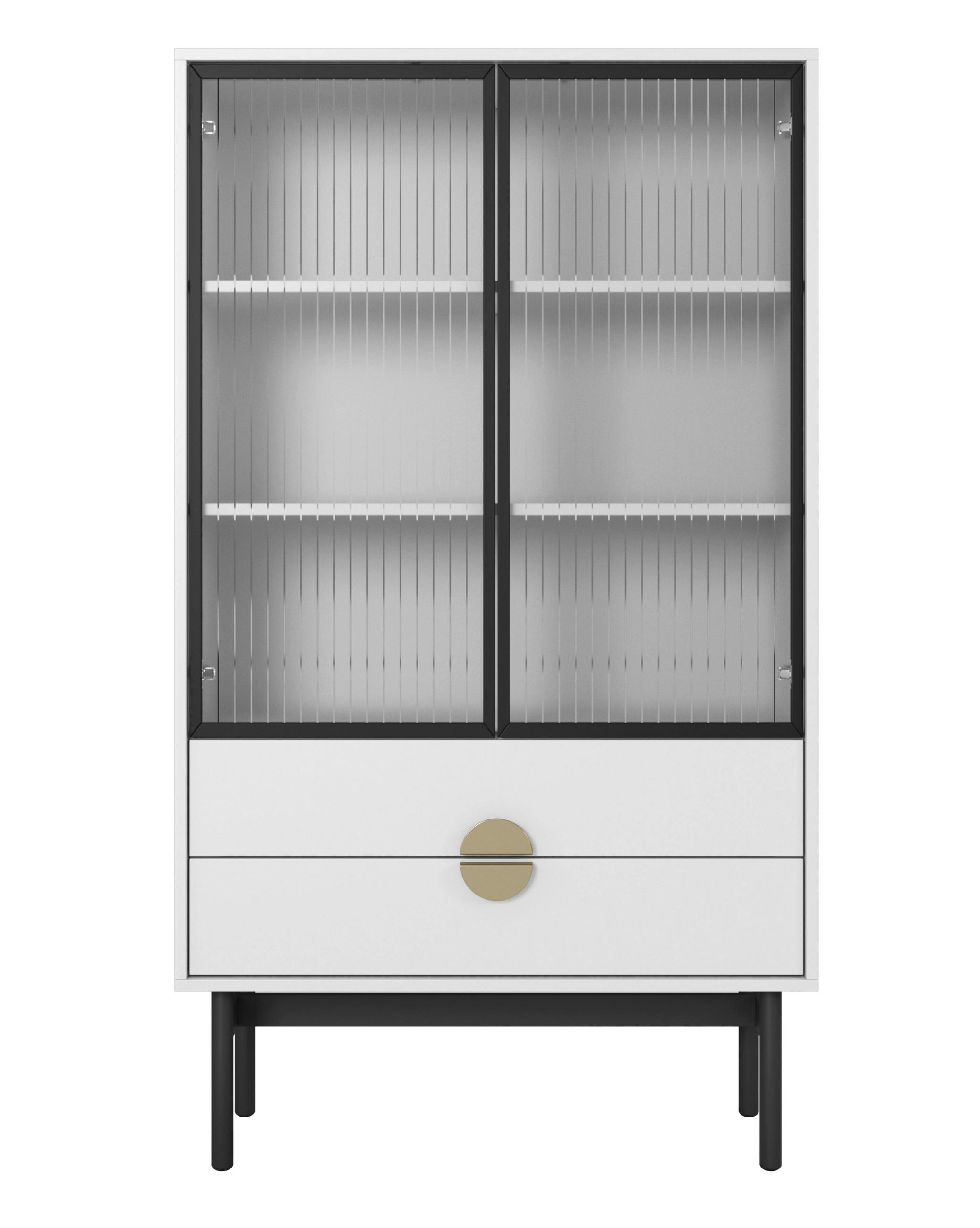 Selsey VITRÍNA Stoon II bílá 150 cm