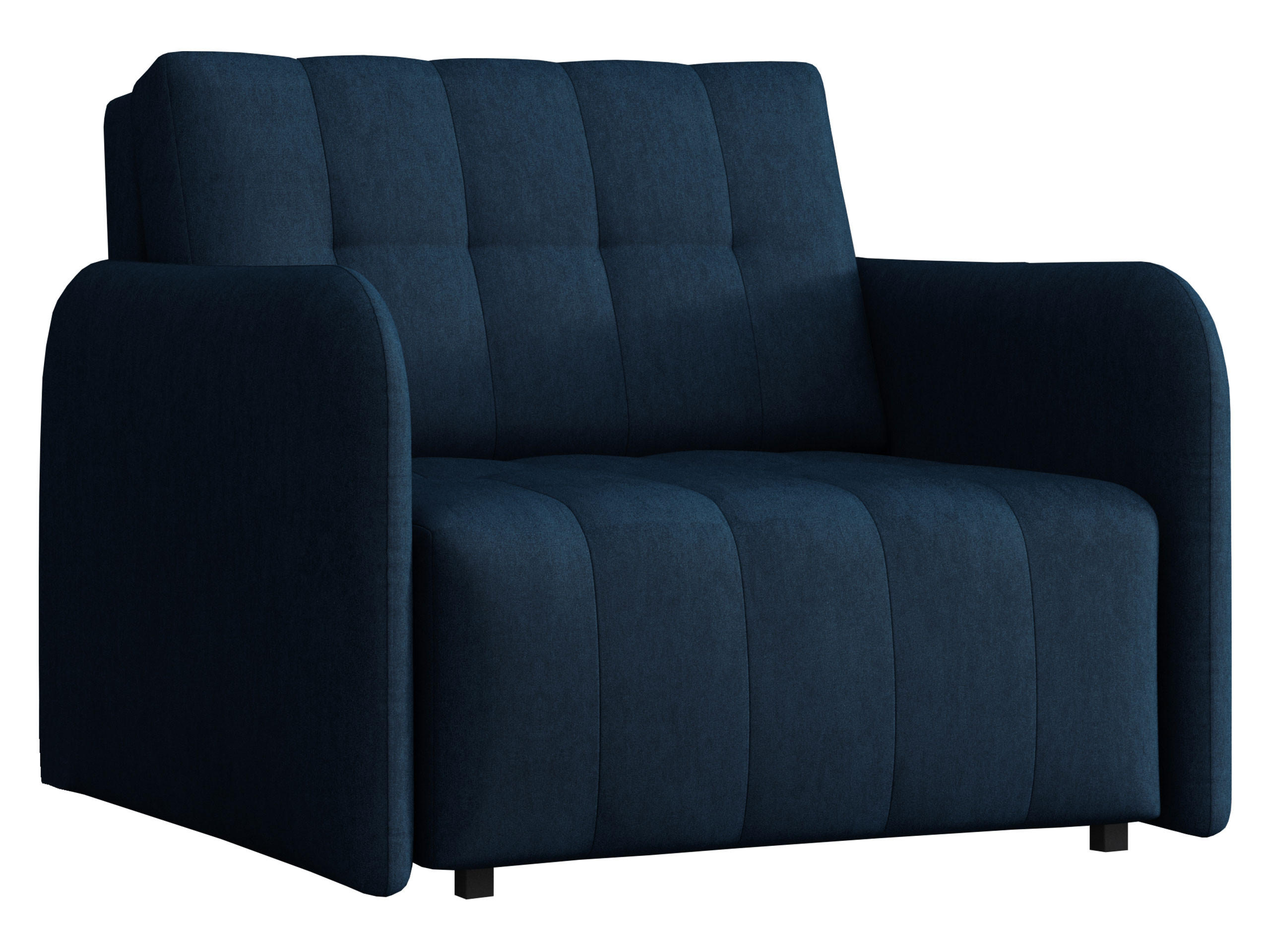 SCHLAFSOFA Viva Grand I - Schwarz/Dunkelblau, Holz/Kunststoff (98/85/95cm) - MIRJAN24