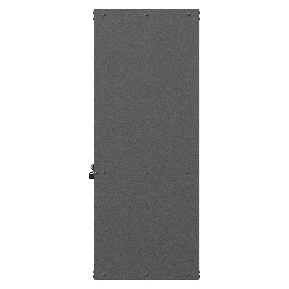 KOMBINATIONSREGAL – 75 × 77 × 30 cm, grau; geeignet für Garagen, Lager und Büros (Montage erforderlich). - Multicolor, Metall (30/76.99/75.01cm) - DCA