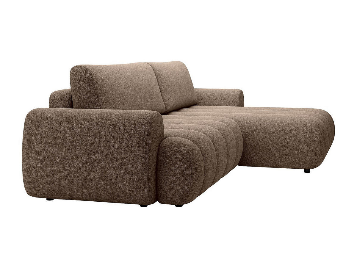 SCHLAFSOFA - 4 Personen - Stoff - Taupe - - Taupe, Textil (272/81/168cm) - Vente-Unique