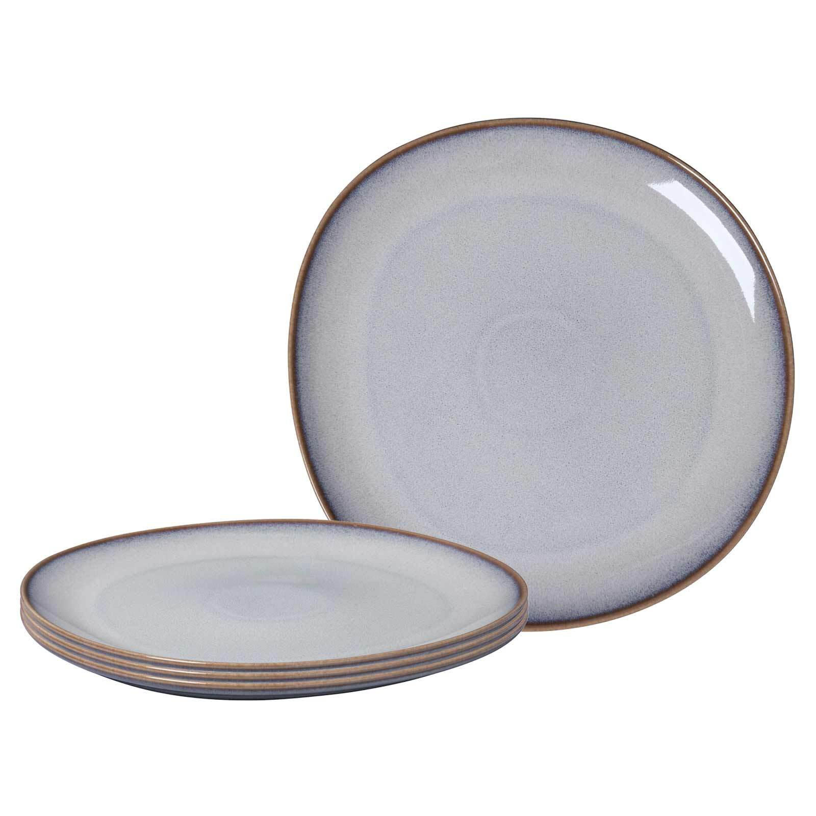 SERVIERPLATTEN Lave Beige ø 32 cm 4er Set - Beige, Keramik (31.8/2.8/31.8cm) - like.Villeroy & Boch
