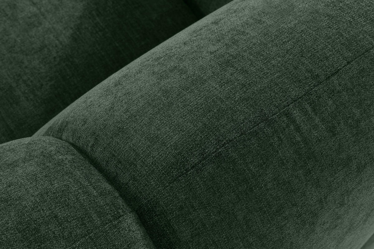 2-SITZER SOFA FLAVA, Dunkelgrün - Dunkelgrün, Holz/Holzwerkstoff (200/76/100cm) - KONSIMO®