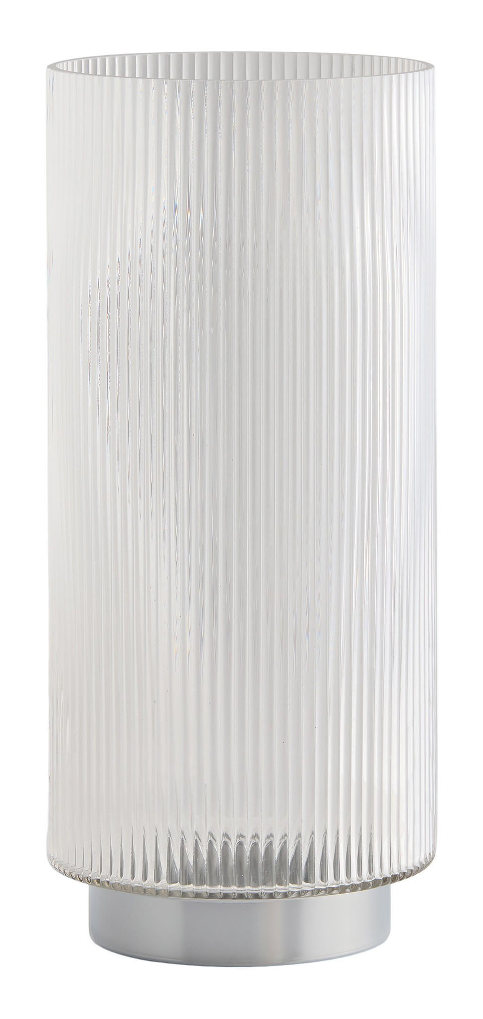VASE Sublia - Silberfarben, Glas (40cm) - home&you
