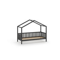 HAUSBETT DALLAS Grau 97x211x170 cm - Grau, Holz - FURNLUX