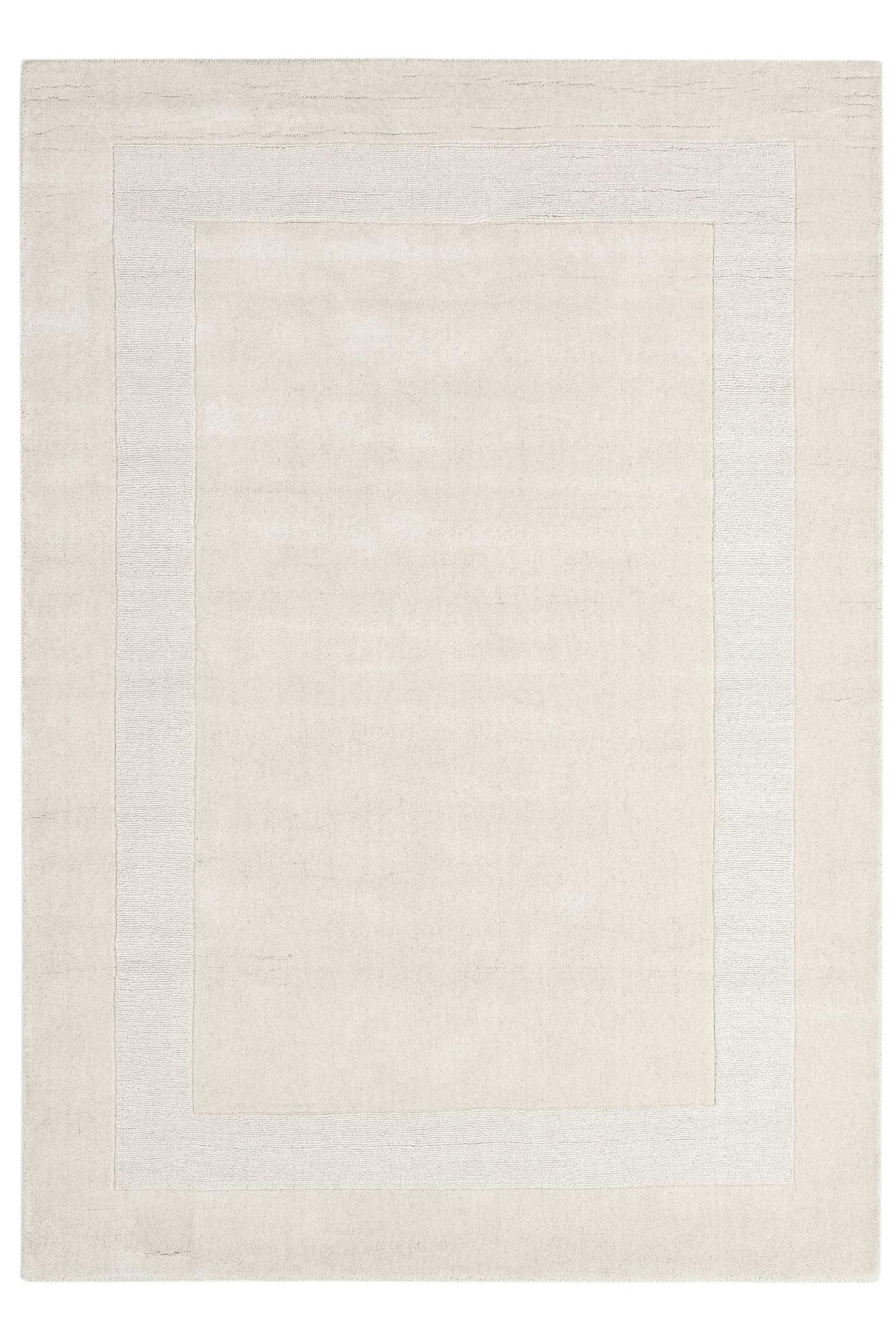 Theko Handtuft-Teppich Beige 60x90 cm