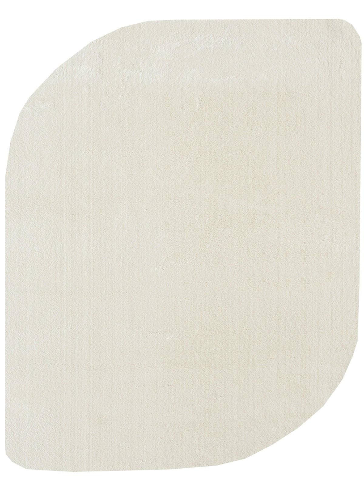HOCHFLORTEPPICH Antirutsch Uni TIRSO Polyester Creme 120 x 160 cm - Beige, Textil (120/160cm) - KADIMA DESIGN