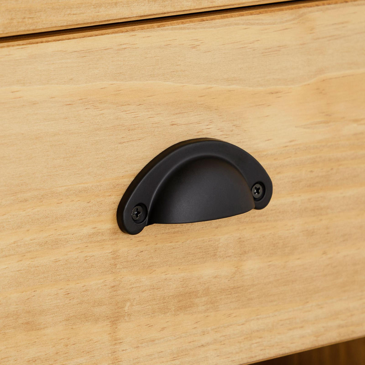 NACHTTISCH TILLY gebeizt/gewachst - Kieferfarben, Holz (46/50/35cm) - IDIMEX