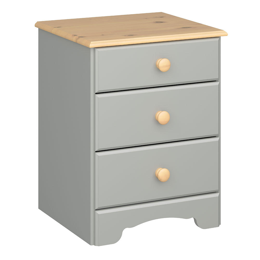 NACHTTISCH Nilon Grau 44/40/56 cm - Grau, Holz (44/56/40cm) - ebuy24