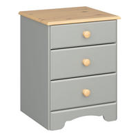 NACHTTISCH Nilon Grau 44/40/56 cm - Grau, Holz (44/56/40cm) - ebuy24