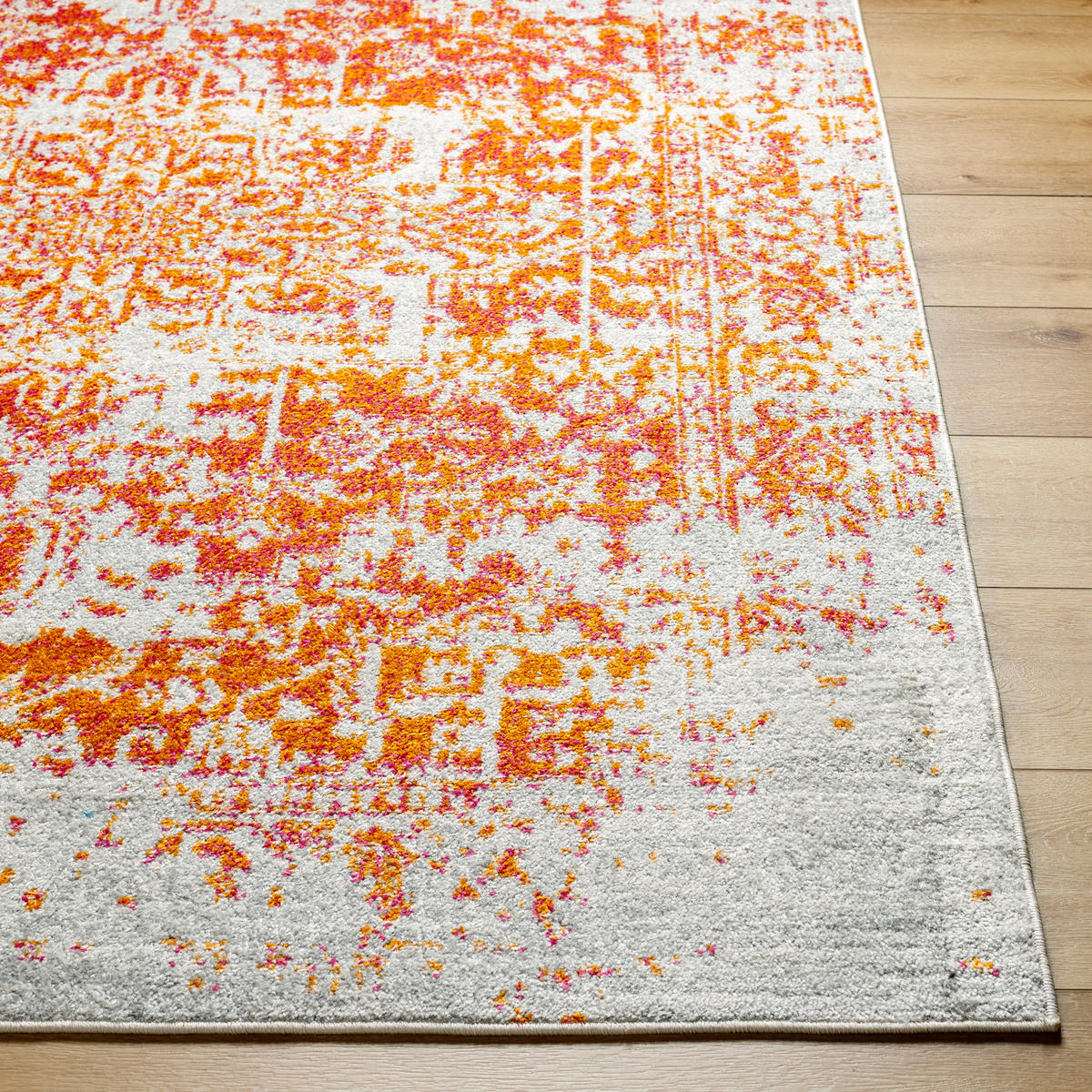 VINTAGE-TEPPICH 160/220 cm Orange - Orange, Naturmaterialien/Textil (160/220cm) - LIVABLISS