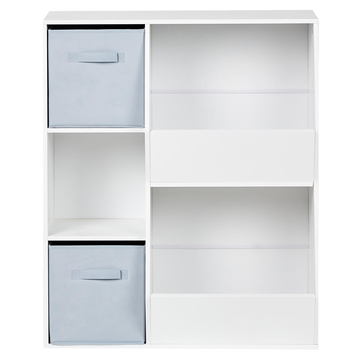 RAFT cu 3 niveluri 93 cm alb Darlot - albastru deschis/albastru, compozit lemnos (77/93/28cm) - Beliani