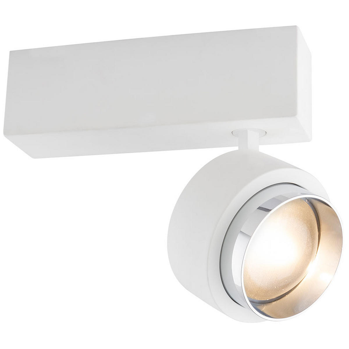 LED DECKENLEUCHTE Christine Weiß - Weiß, Metall (19/9.7/15cm)