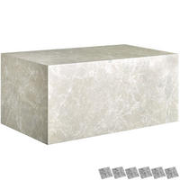 COUCHTISCH Lasley,90 x 50 x 40 cm,Travertin Optik - Beige, Holz (50/90/40cm) - tectake