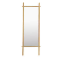 STANDSPIEGEL Solene Spiegel/ Naturel - Eschefarben, Holz (58/160/3.6cm) - Drawer